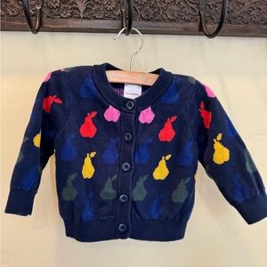 Hanna Andersson - Baby Cardigan Sweater- 6-12mo